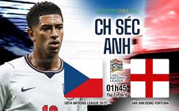 Nhận định Séc vs Anh (01h45 ngày 30/9): Tam sư giành 3 điểm