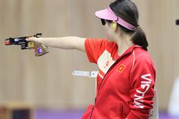 Trịnh Thu Vinh hụt huy chương ASIAD ở loạt bắn quyết định