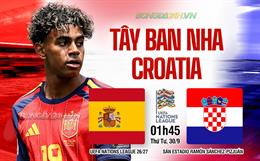 Nhận định Tây Ban Nha vs Croatia (1h45 ngày 30/9): Tiếp đà hưng phấn