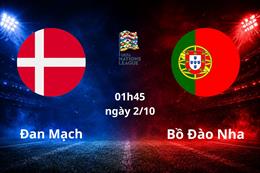 Nhận định Đan Mạch vs Bồ Đào Nha (01h45 ngày 2/10): Cửa ải khó lường