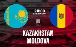 Nhận định bóng đá Kazakhstan vs Moldova 21h00 ngày 2/10 (UEFA Nations League 2026/27)