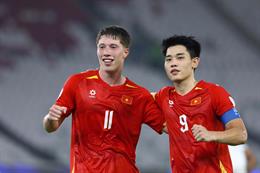 Williams Minh Hoàng có bàn thắng đầu tiên cho đội tuyển Việt Nam