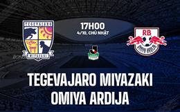 Nhận định Tegevajaro Miyazaki vs Omiya Ardija 17h00 ngày 4/10 (Hạng 2 Nhật Bản 2026/27)