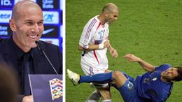 Zidane không hối tiếc sau pha húc đầu vào Materazzi ở World Cup 2006