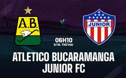 Nhận định Atletico Bucaramanga vs Junior FC 6h10 ngày 5/10 (VĐQG Colombia 2026)