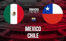 Nhận định bóng đá Mexico vs Chile 9h30 ngày 7/10 (Giao hữu quốc tế)