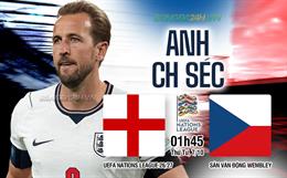 Nhận định Anh vs Séc (01h45 ngày 7/10): Sức mạnh vượt trội