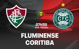 Nhận định bóng đá Fluminense vs Coritiba 7h30 ngày 9/10 (VĐQG Brazil 2026)