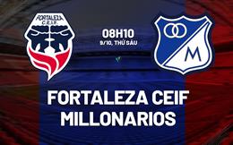Nhận định bóng đá Fortaleza CEIF vs Millonarios 8h10 ngày 9/10 (VĐQG Colombia 2026)