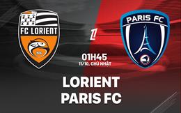 Nhận định bóng đá Lorient vs Paris FC 1h45 ngày 11/10 (Ligue 1 2026/27)