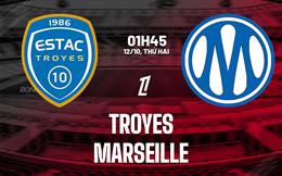 Nhận định Troyes vs Marseille (1h45 ngày 12/10): Khó cho chủ nhà