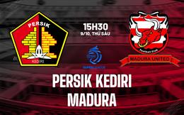 Nhận định bóng đá Persik Kediri vs Madura 15h30 ngày 9/10 (VĐQG Indonesia 2026/27)