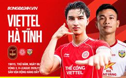 Nhận định Thể Công Viettel vs Hà Tĩnh (19h15 ngày 8/10): Điểm tựa sân nhà 