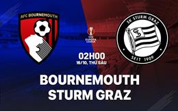 Nhận định Bournemouth vs Sturm Graz (02h00 ngày 16/10): Trận cầu lịch sử với Cherries