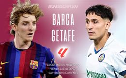 Nhận định Barca vs Getafe (23h30 ngày 10/10): Khó cản chủ nhà