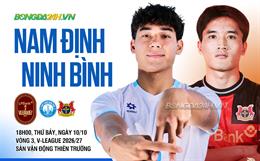 Nhận định Nam Định vs Ninh Bình (18h00 ngày 10/10): Trong nỗi nhớ Xuân Son