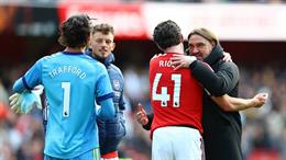 Những con số ấn tượng sau trận Arsenal 2-1 Leeds