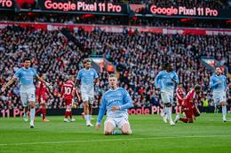 Haaland ngợi ca tinh thần Man City sau trận thắng Liverpool