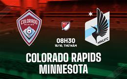 Nhận định bóng đá Colorado Rapids vs Minnesota 8h30 ngày 15/10 (Nhà nghề Mỹ 2026)