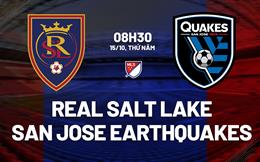 Nhận định Real Salt Lake vs San Jose Earthquakes 8h30 ngày 15/10 (Nhà nghề Mỹ 2026)