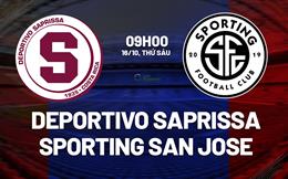 Nhận định Deportivo Saprissa vs Sporting San Jose 9h00 ngày 16/10 (VĐQG Costa Rica 2026/27)