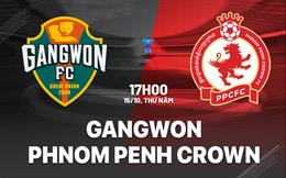 Nhận định bóng đá Gangwon vs Phnom Penh Crown 17h00 ngày 15/10 (ACL Two 2026/27)