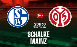 Nhận định bóng đá Schalke vs Mainz 20h30 ngày 17/10 (Bundesliga 2026/27)