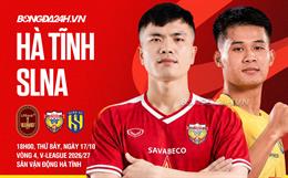 Nhận định Hà Tĩnh vs SLNA (18h00 ngày 17/10): Derby Nghệ Tĩnh nóng bỏng
