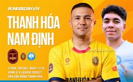 Nhận định Thanh Hóa vs Nam Định vòng 4 V-League 2026/2027