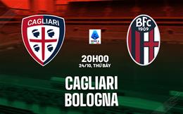 Nhận định bóng đá Cagliari vs Bologna 20h00 ngày 24/10 (Serie A 2026/27)