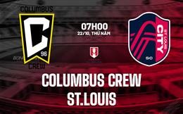 Nhận định bóng đá Columbus Crew vs St.Louis 7h00 ngày 22/10 (Cúp QG Mỹ 2026)