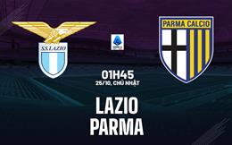 Nhận định Lazio vs Parma (01h45 ngày 25/10): Đánh chiếm ngôi đầu