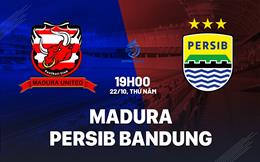 Nhận định bóng đá Madura vs Persib Bandung 19h00 ngày 22/10 (VĐQG Indonesia 2026/27)