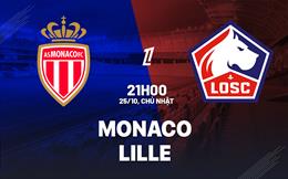 Nhận định Monaco vs Lille (21h00 ngày 25/10): Cạnh tranh quyết liệt