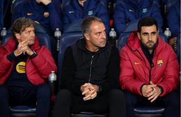 Flick thừa nhận Barcelona kém PSG, lo lắng về thể lực cuối trận