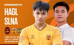 Nhận định HAGL vs SLNA (17h00 ngày 23/10): Hai thái cực đối lập