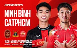 Nhận định Ninh Bình vs CATPHCM, 18h00 ngày 25/10: Thử thách bản lĩnh đội đầu bảng