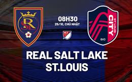 Nhận định Real Salt Lake vs St.Louis 8h30 ngày 25/10 (Nhà nghề Mỹ 2026)