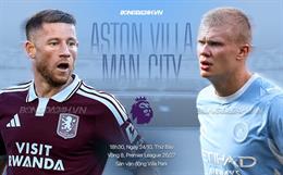 Nhận định Aston Villa vs Man City (18h30 ngày 24/10): Man xanh đứt mạch thắng?