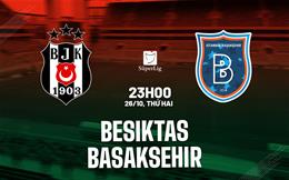 Nhận định bóng đá Besiktas vs Basaksehir 23h00 ngày 26/10 (VĐQG Thổ Nhĩ Kỳ 2026/27)