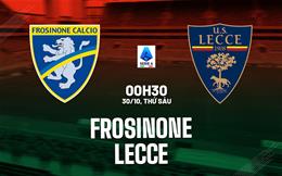 Nhận định Frosinone vs Lecce (00h30 ngày 30/10): Tấn công cống hiến