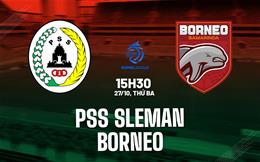 Nhận định bóng đá PSS Sleman vs Borneo 15h30 ngày 27/10 (VĐQG Indonesia 2026/27)