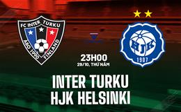 Nhận định bóng đá Inter Turku vs HJK Helsinki 23h00 ngày 29/10 (VĐQG Phần Lan 2026/27)