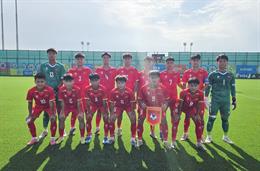 U15 Việt Nam thắng Guyana, khép lại vòng bảng ở vị trí thứ ba