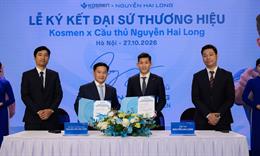 Cầu Thủ Nguyễn Hai Long Trở Thành Gương Mặt Đại Diện Mới Của Kosmen