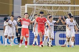 Thua đậm trên sân nhà, Thể Công Viettel có nguy cơ dừng bước sớm ở AFC Champions League 2