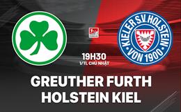 Nhận định Greuther Furth vs Holstein Kiel 19h30 ngày 1/11 (Hạng 2 Đức 2026/27)