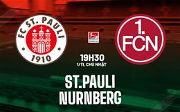Nhận định bóng đá St.Pauli vs Nurnberg 19h30 ngày 1/11 (Hạng 2 Đức 2026/27)