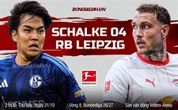 Nhận định Schalke vs Leipzig (21h30 ngày 31/10): Chờ đội khách vượt khó