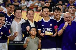 Thông điệp đặc biệt của bầu Hiển trong ngày vui của Hà Nội